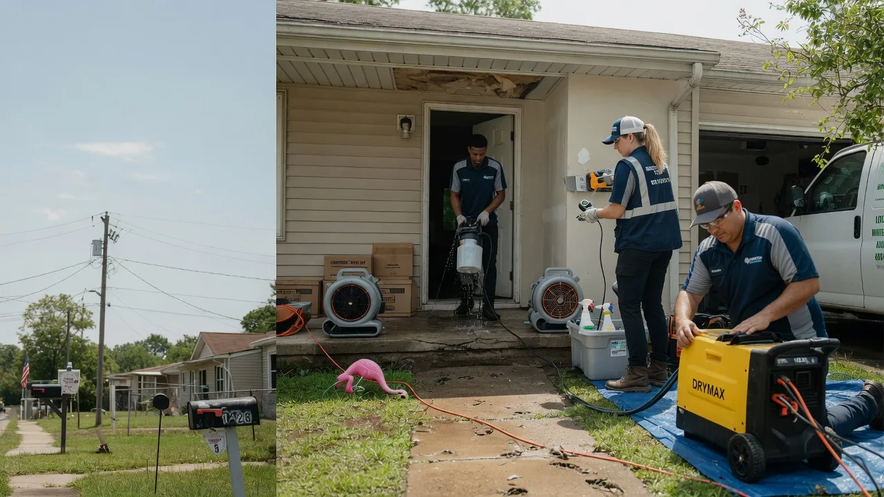 Storm Damage Water Removal in Lebanon, WI near me